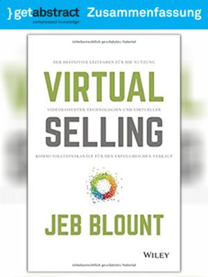 cover image of Virtual Selling (Zusammenfassung)